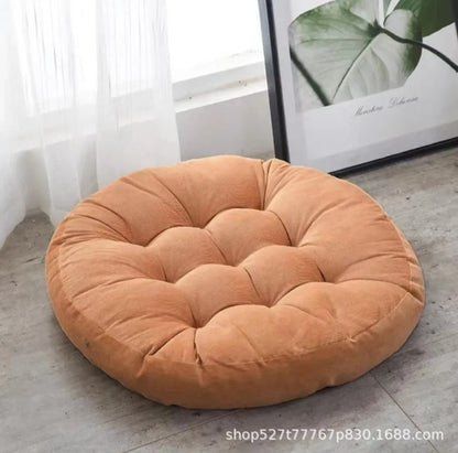 Japanese Minimalist Corduroy Tatami Cushion Seat Pad