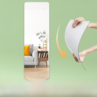Self-Adhesive Acrylic Full-Length Wall Mirror for DIY