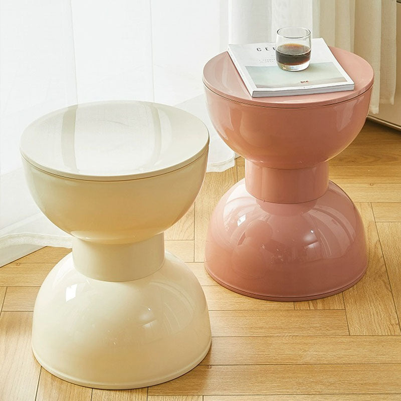 Nordic Style Creative Plastic Stool for Small Spaces