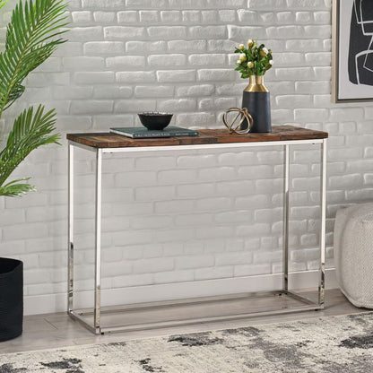 Artisan Wood Console Table