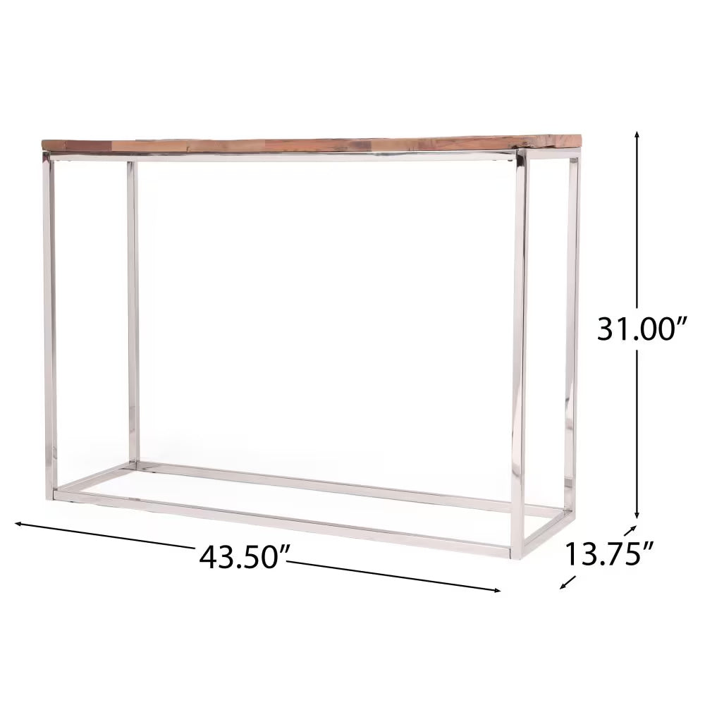 Artisan Wood Console Table