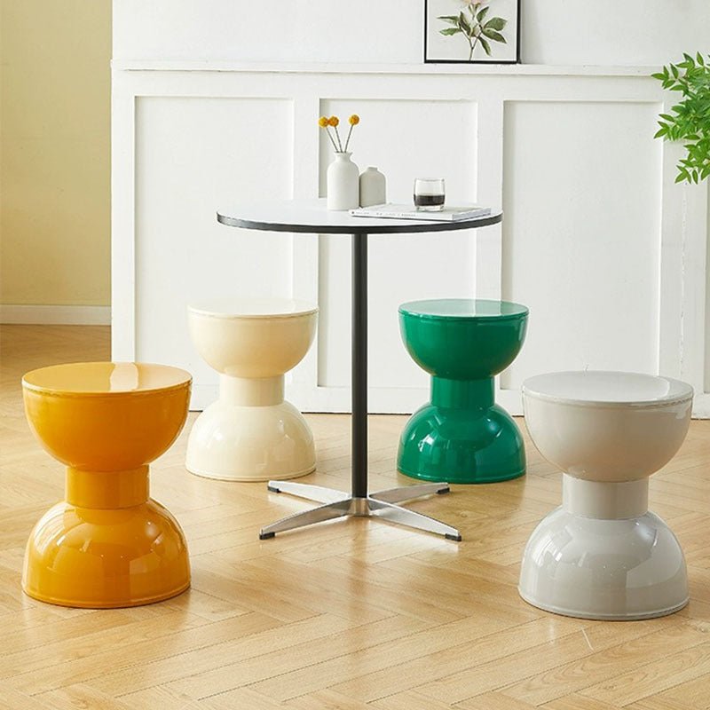Nordic Style Creative Plastic Stool for Small Spaces