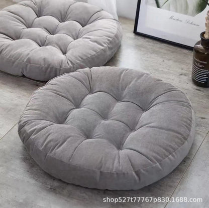 Japanese Minimalist Corduroy Tatami Cushion Seat Pad
