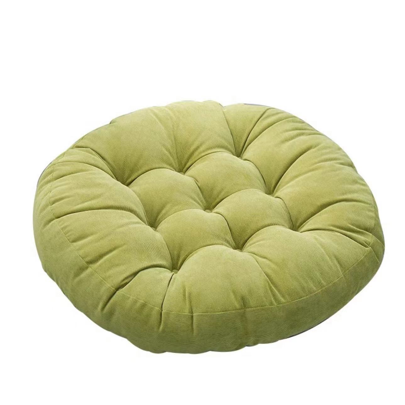 Japanese Minimalist Corduroy Tatami Cushion Seat Pad
